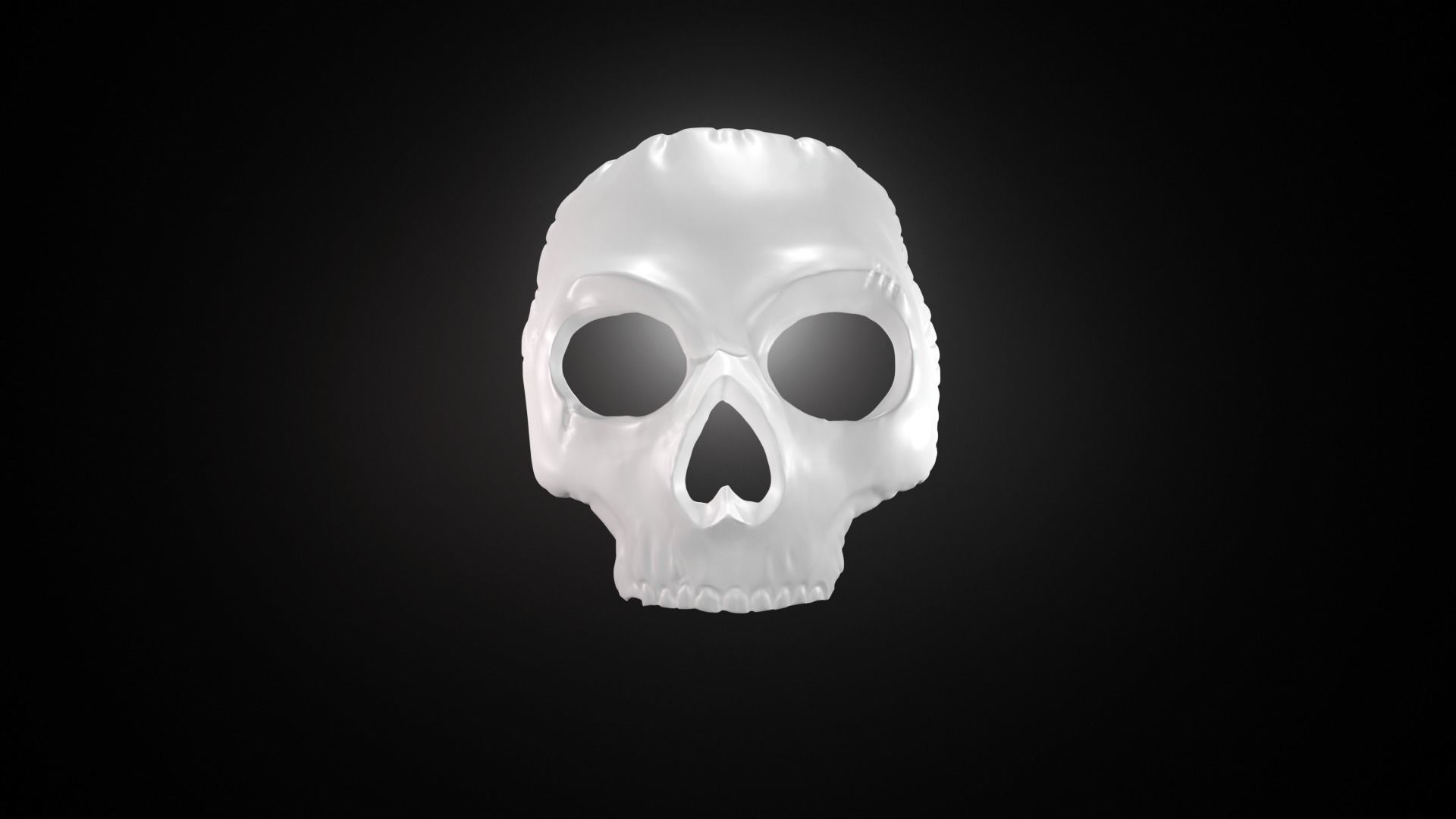 GHOST MASK CODMW2 SIMON RILEY 3D print model_3