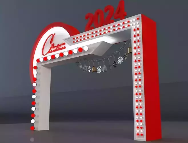 Gate Event Christmas a342  3D model