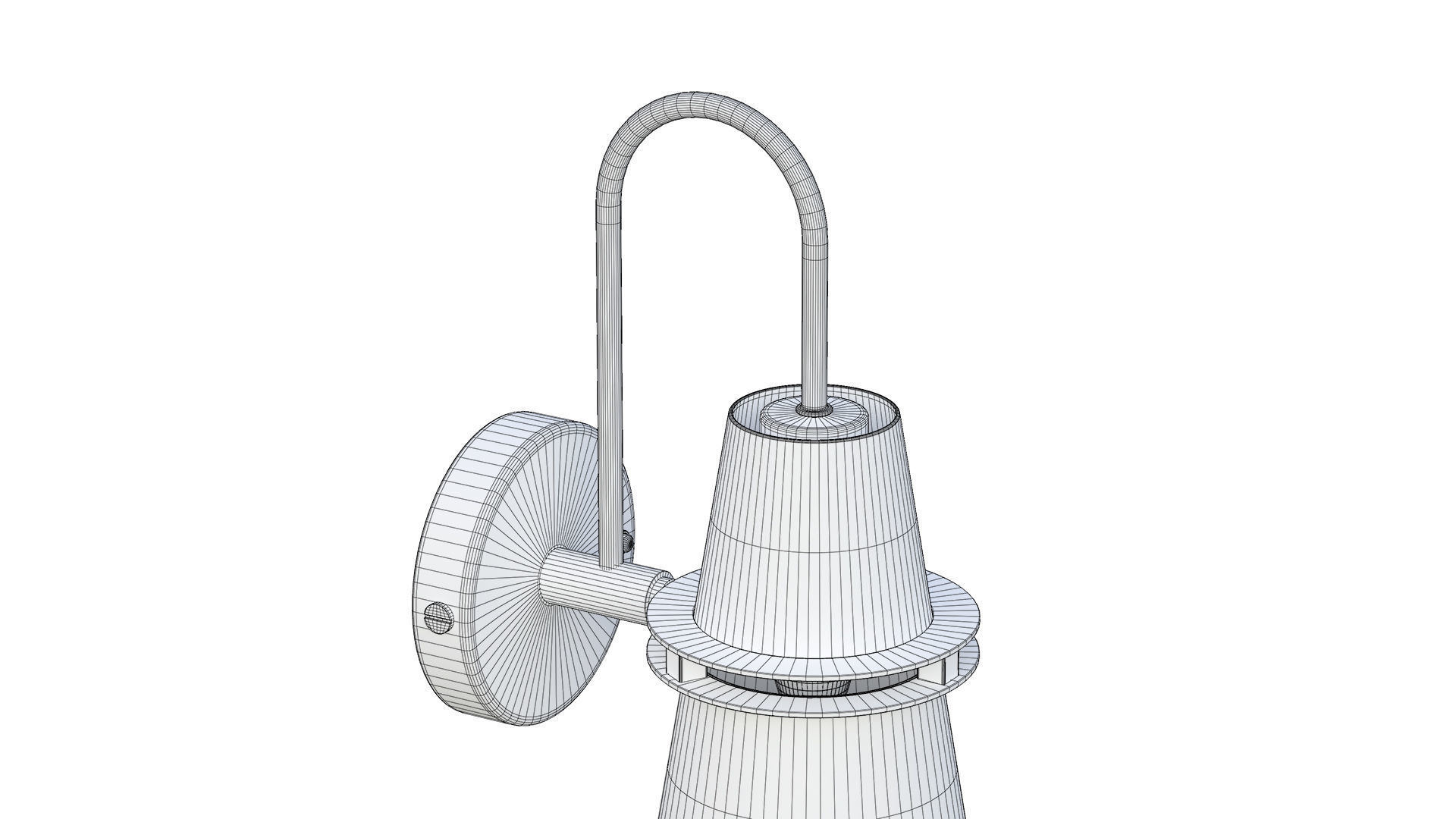 Gibert Modern Wall Light 3D model_9