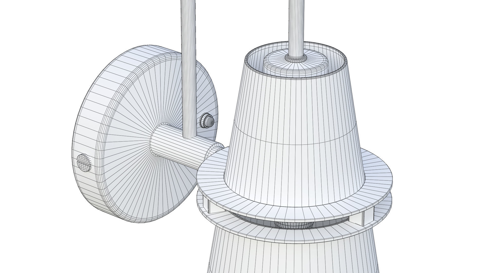 Gibert Modern Wall Light 3D model_10