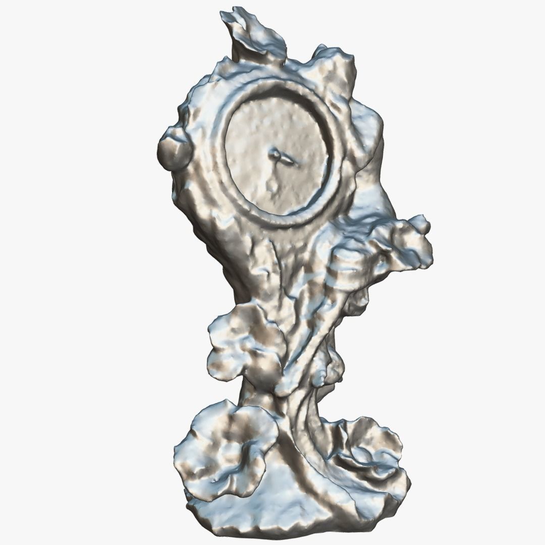 Vintage Clock 3D print model_8