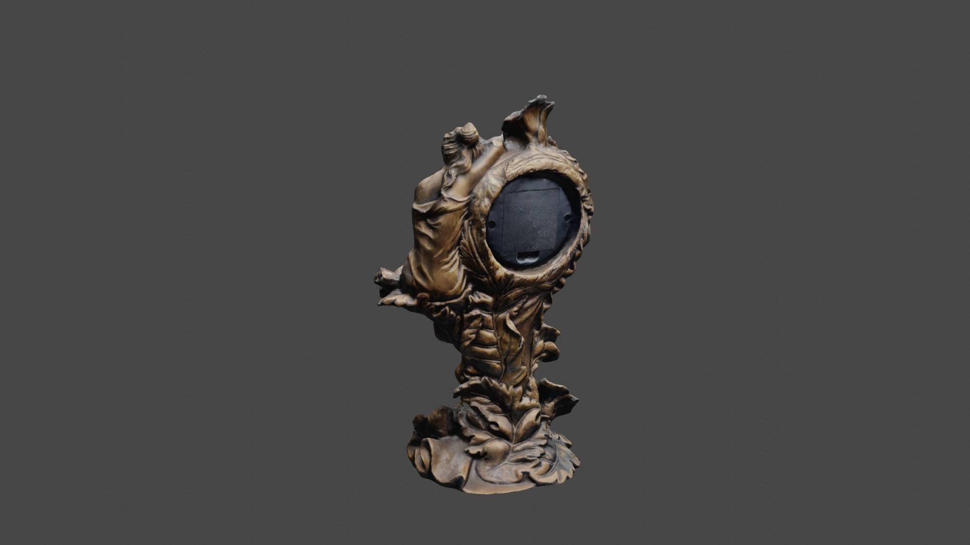 Vintage Clock 3D print model_20