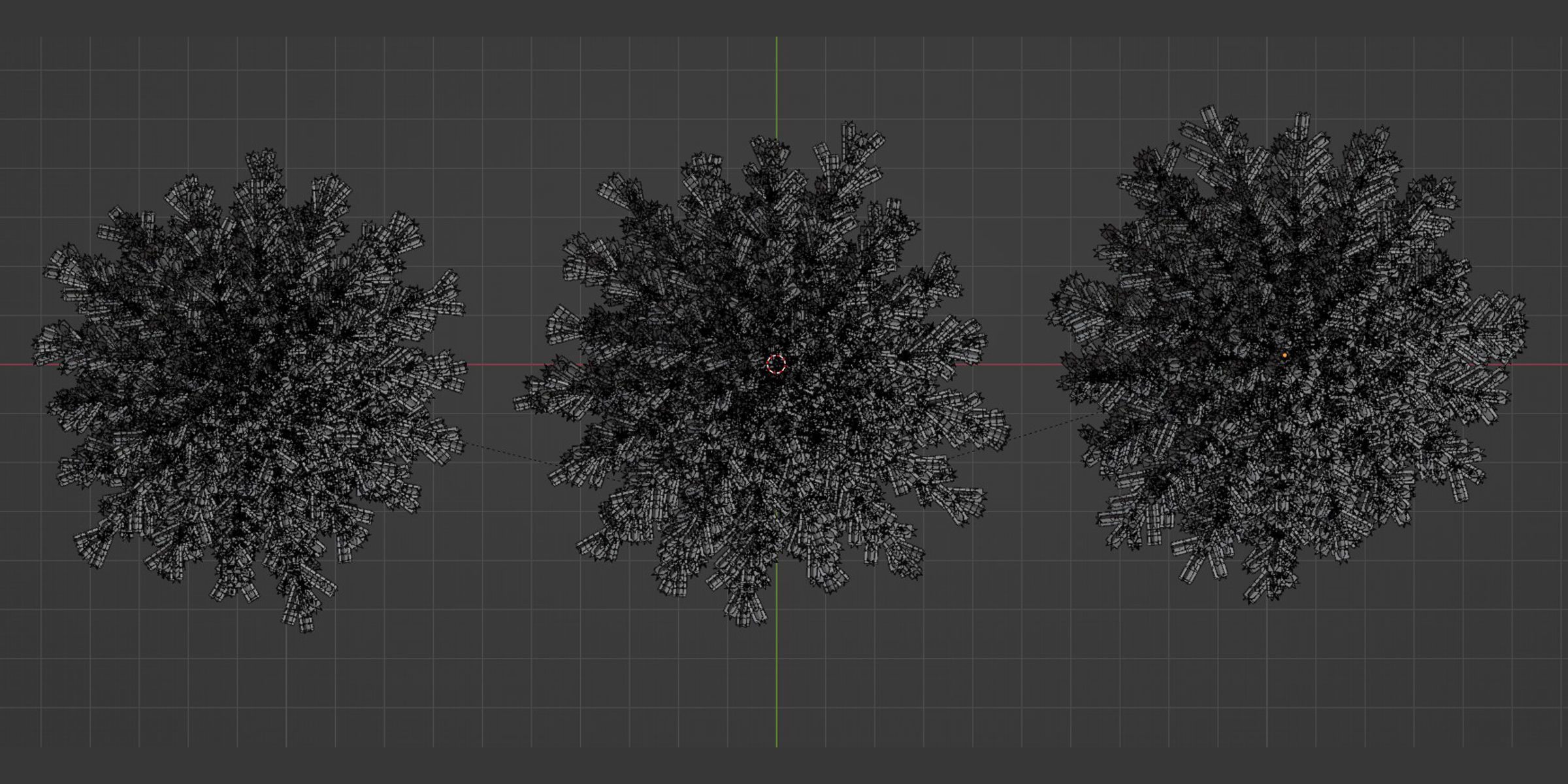 coniferous pine collection vol 2-Blender 3D model_6