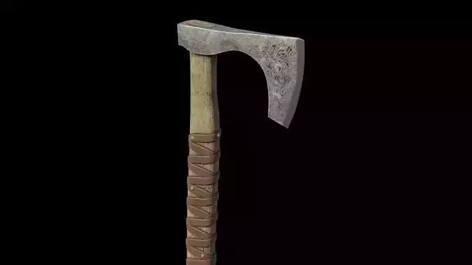 Celtic battle axe