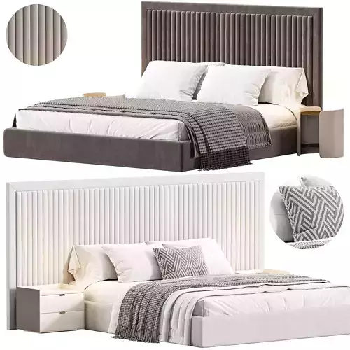 Kamiya Bed By Cazarina