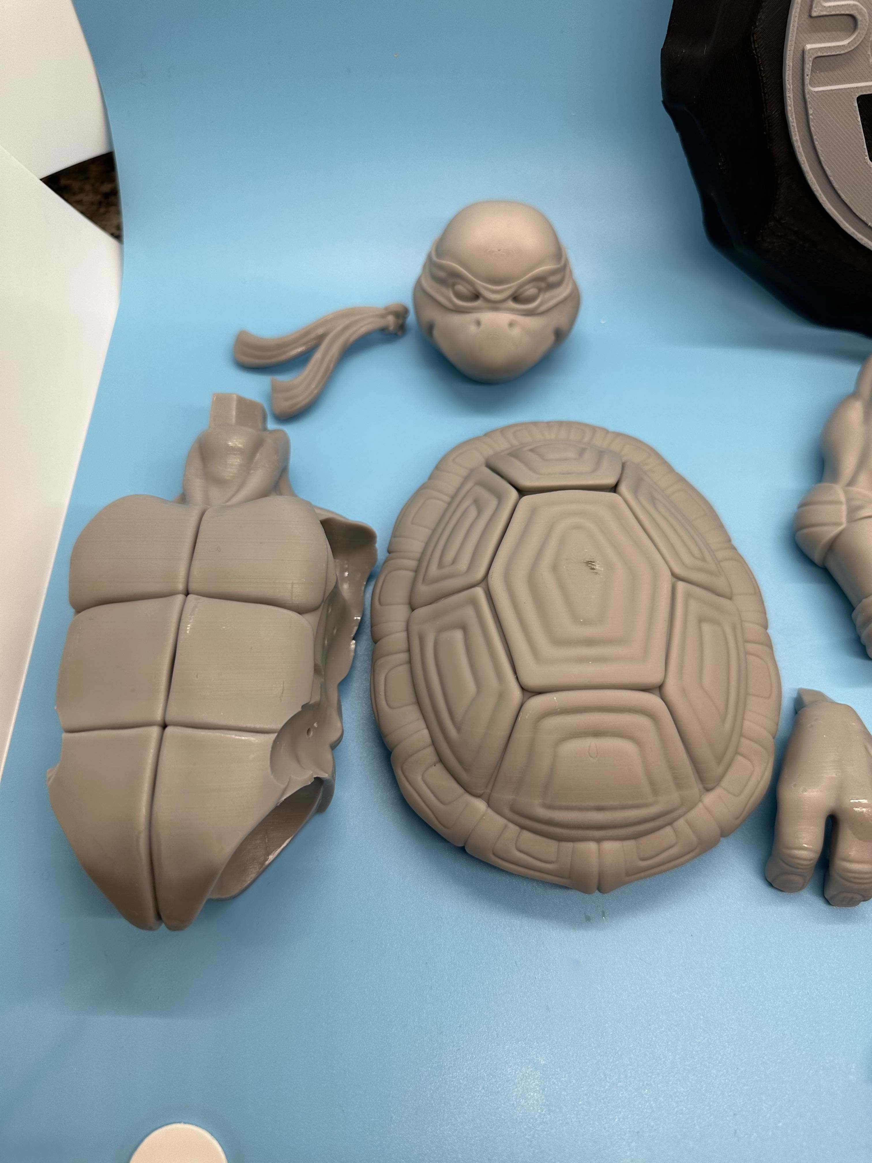 TEENAGE MUTANT NINJA JOYSTICK HOLDER 3D print model_5