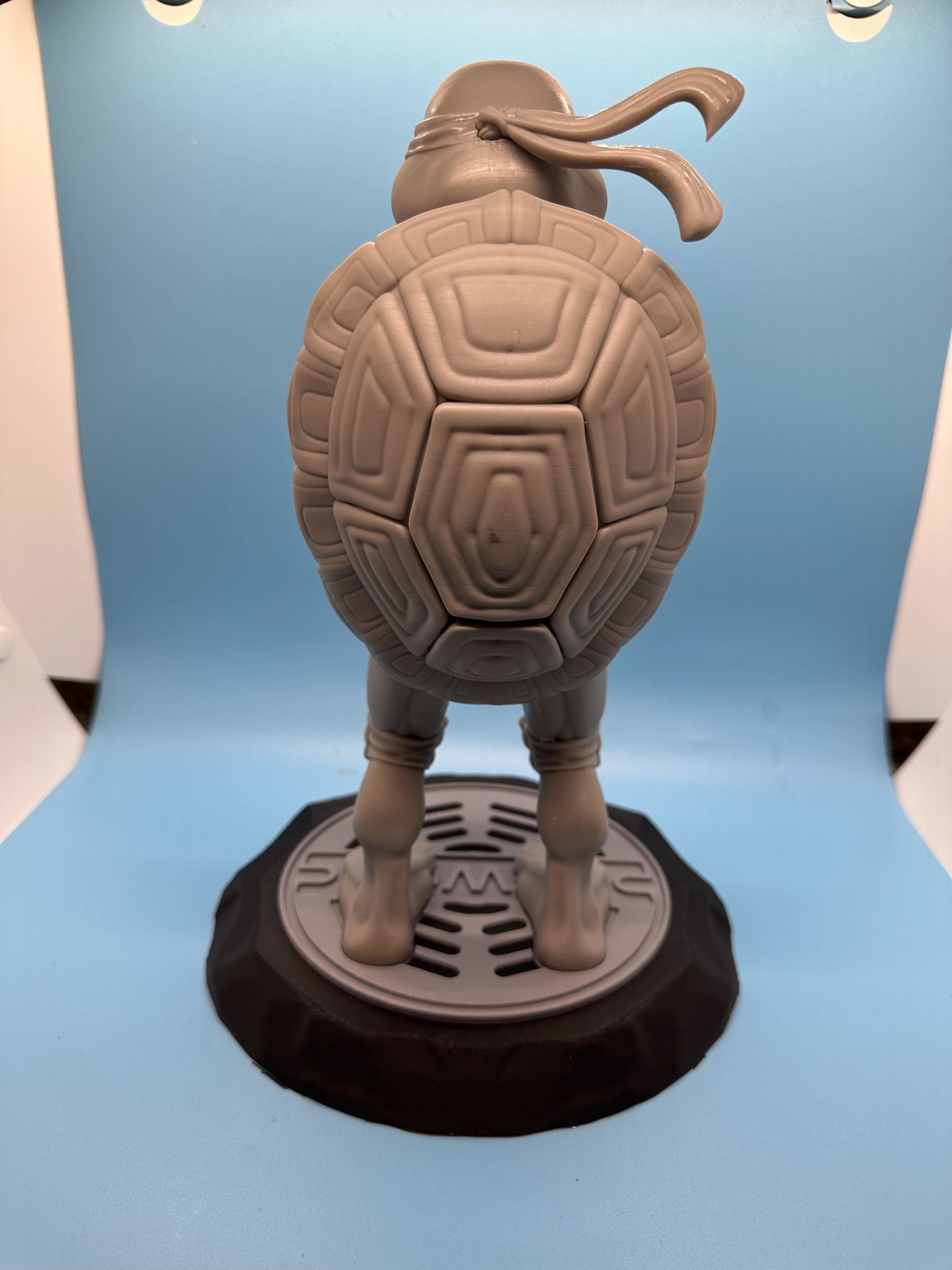 TEENAGE MUTANT NINJA JOYSTICK HOLDER 3D print model_4