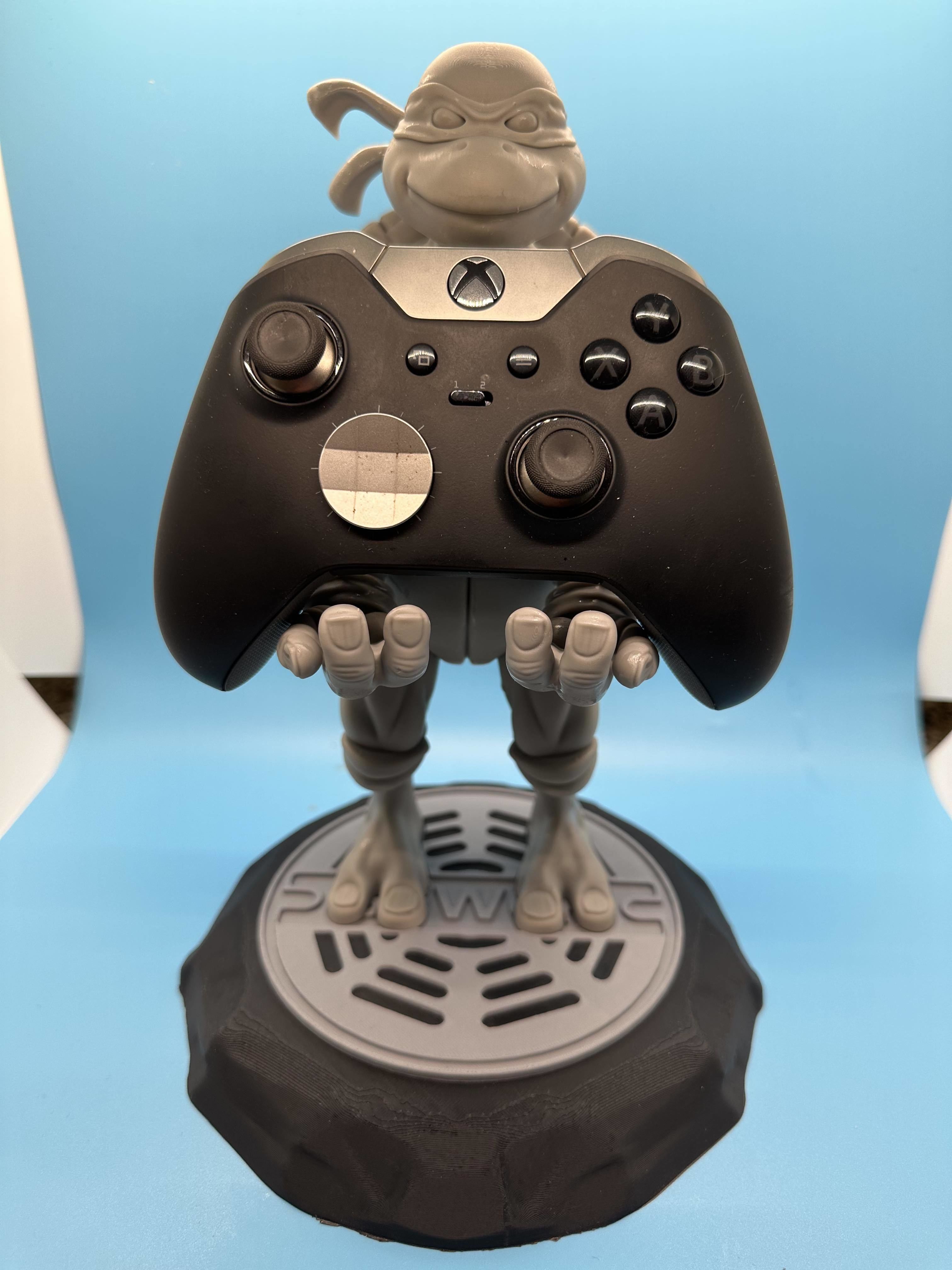 TEENAGE MUTANT NINJA JOYSTICK HOLDER 3D print model_1