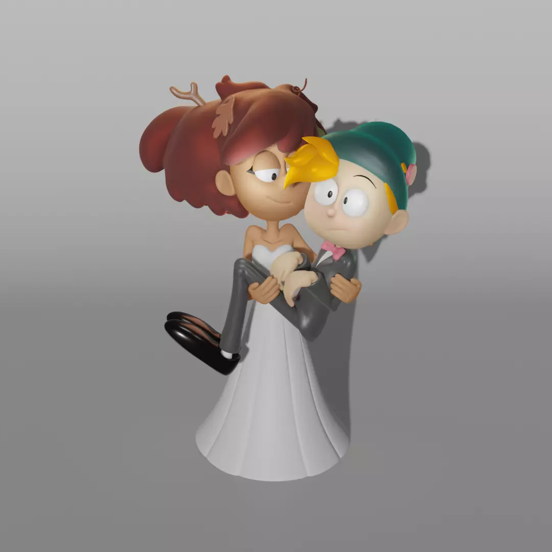 Anne Boonchuy and Twig 3D print model