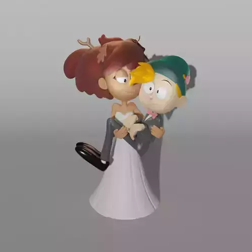 Anne Boonchuy and Twig 3D print model
