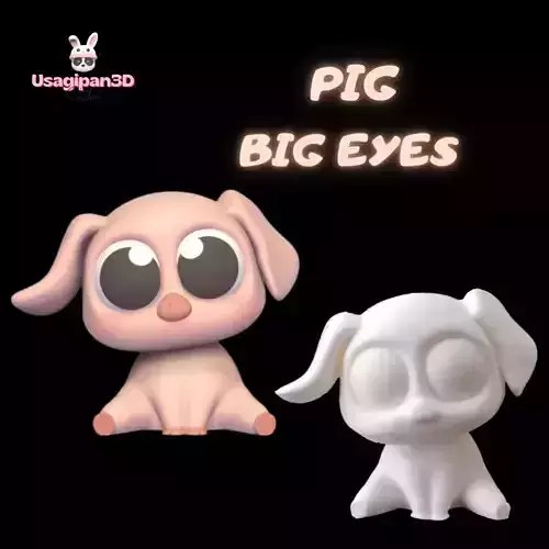 Pig Big Eyes