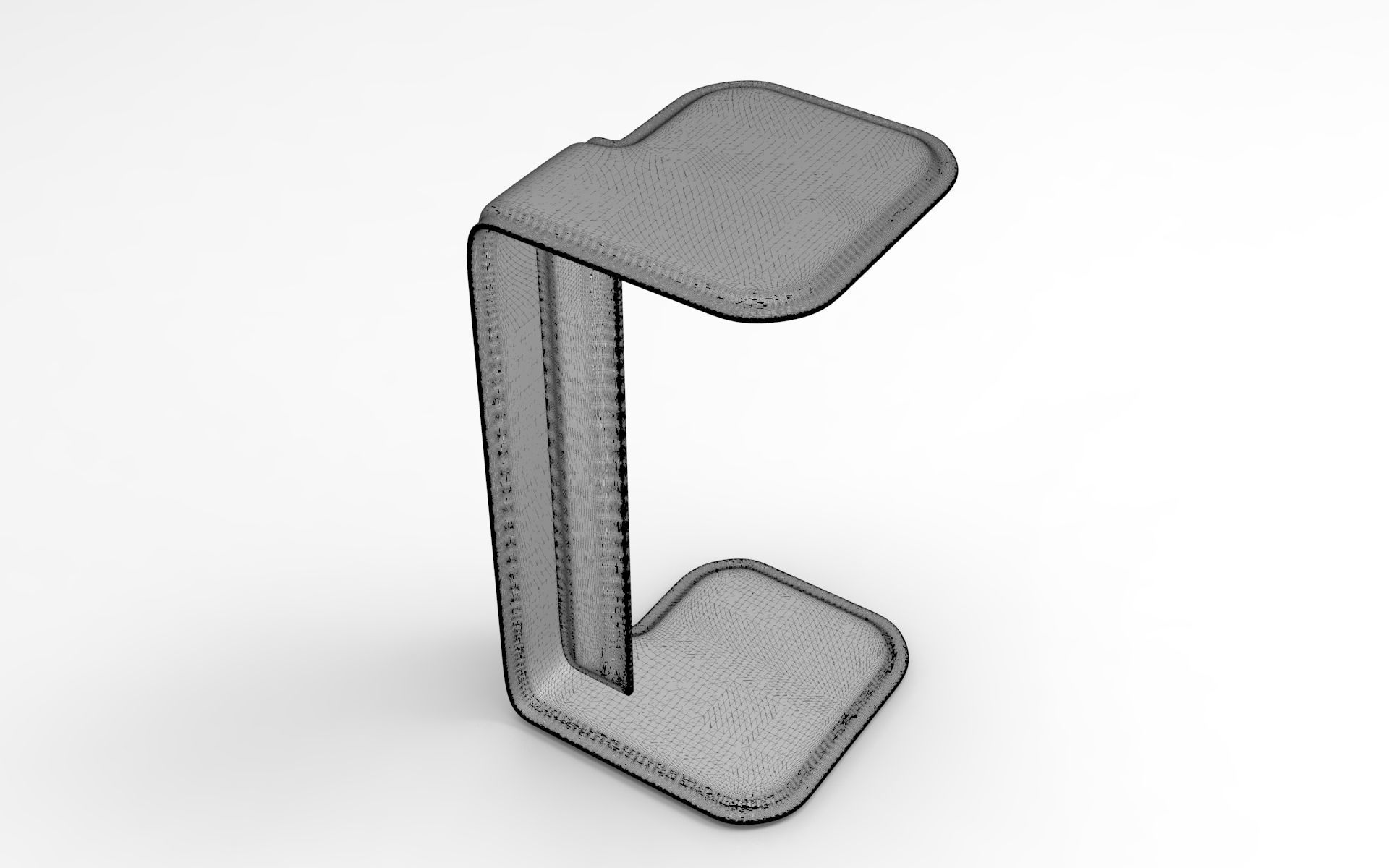 Guspo Side Table Low-poly 3D model_5