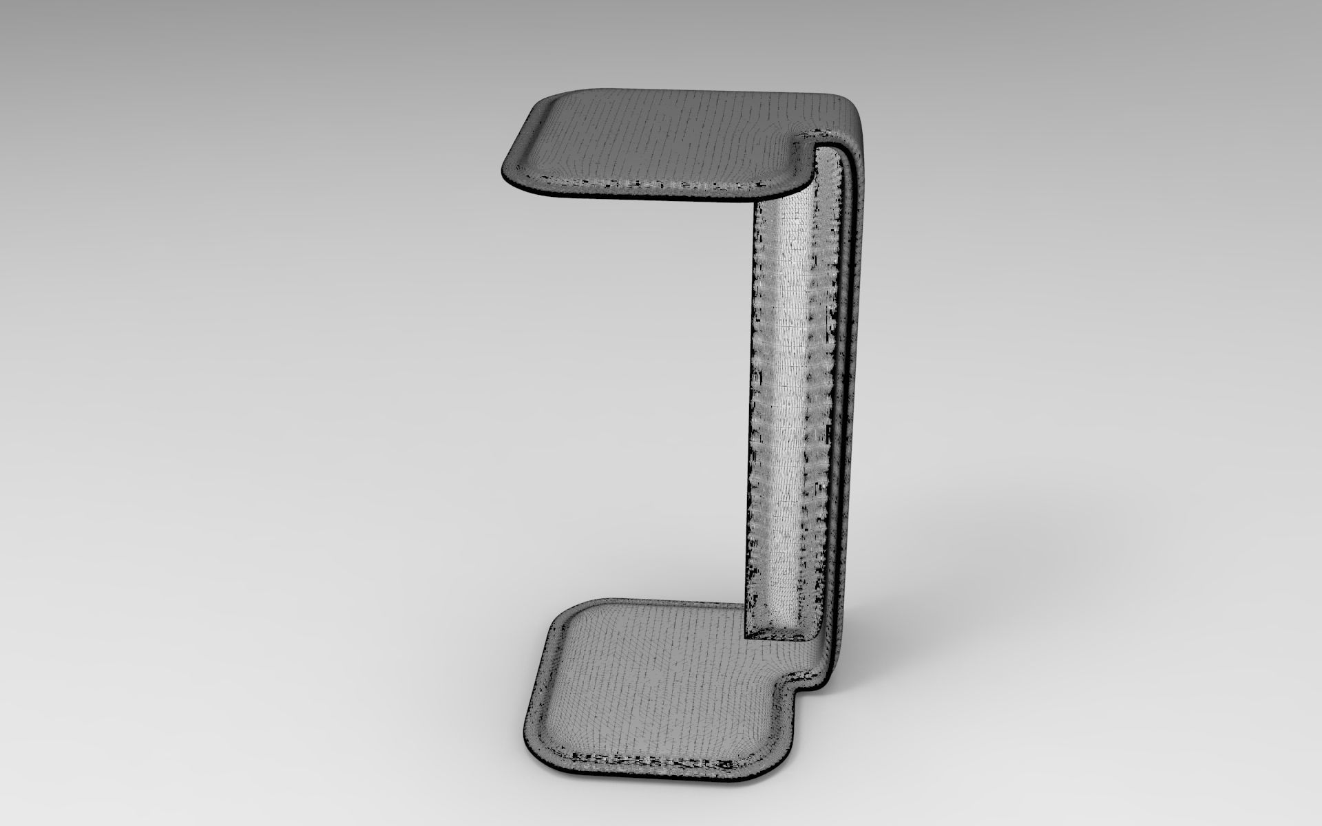 Guspo Side Table Low-poly 3D model_6