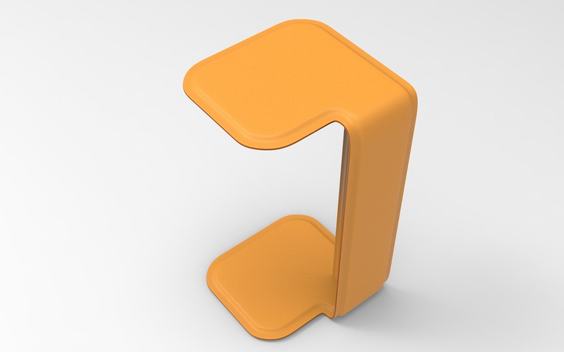 Guspo Side Table Low-poly 3D model_1
