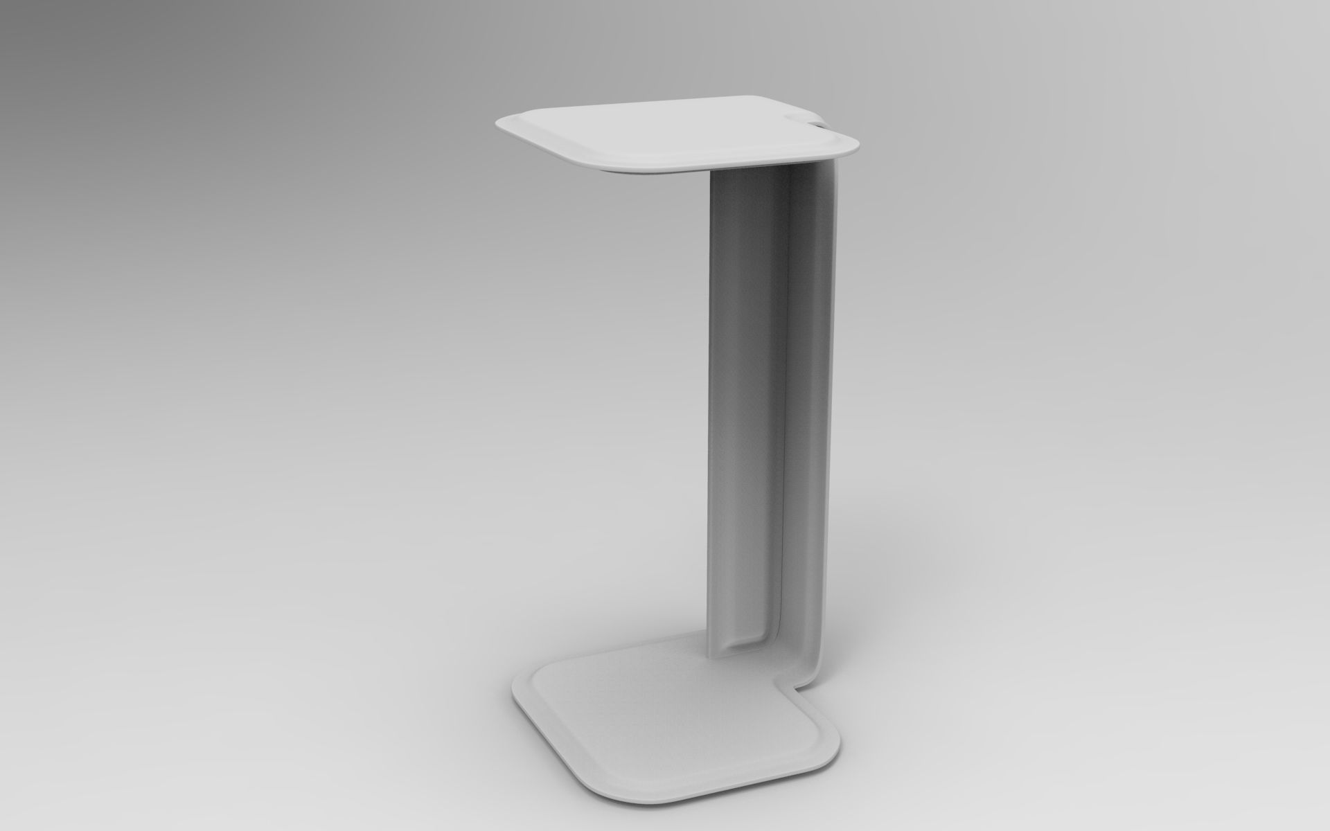 Guspo Side Table Low-poly 3D model_7