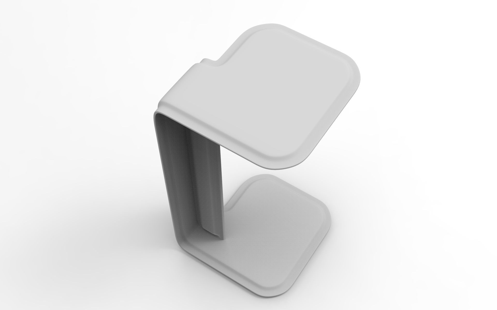 Guspo Side Table Low-poly 3D model_8