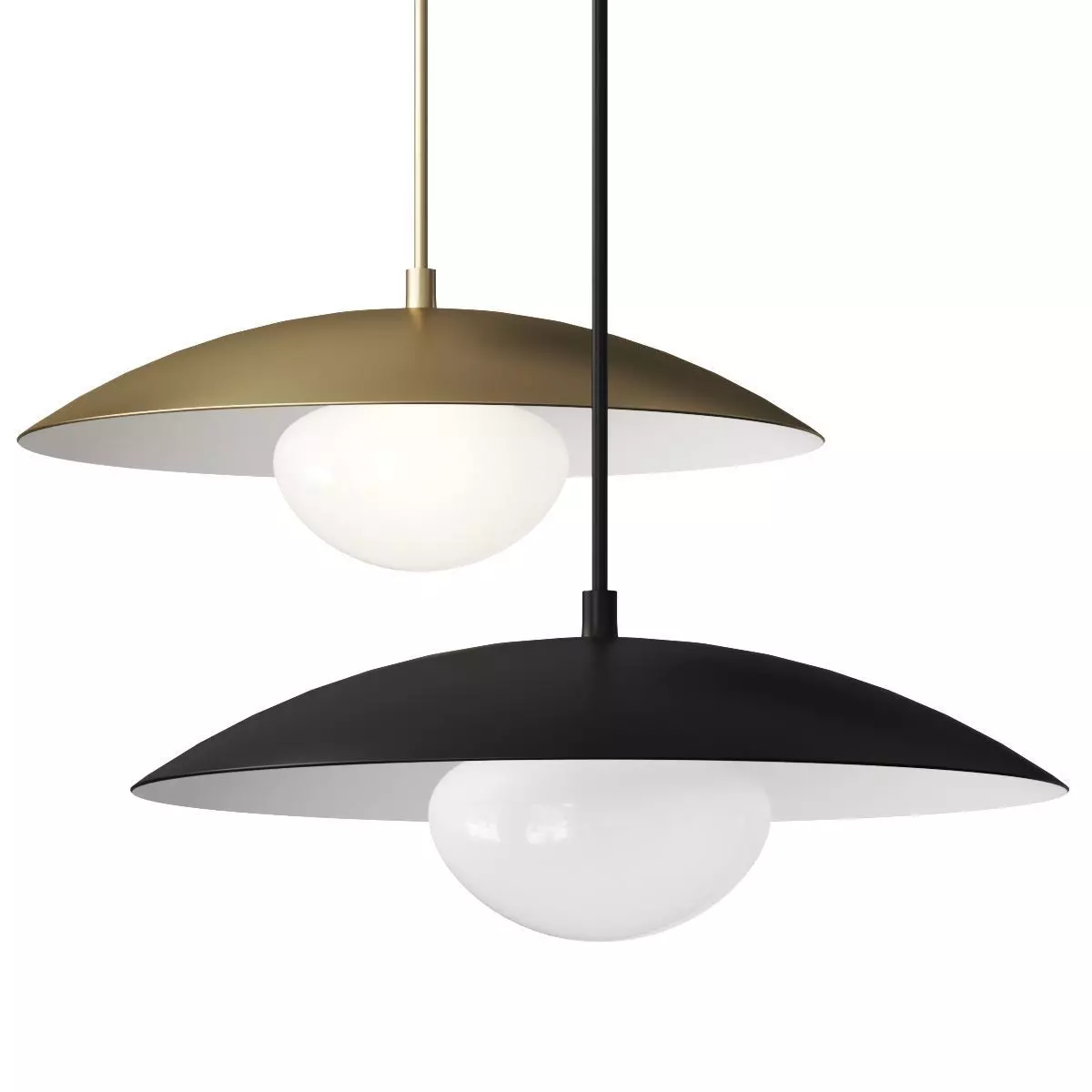 Lulu and Georgia Shah Pendant Light Lamp 3D model_0