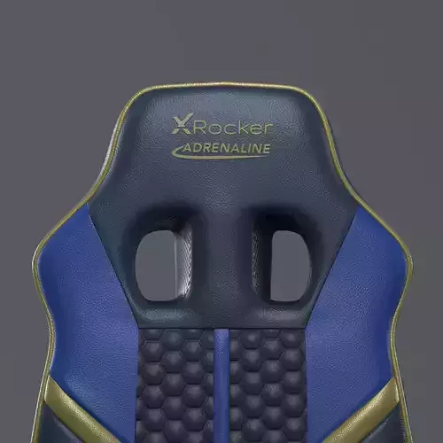 x rocker adrenaline gaming chair Low-poly 3D model