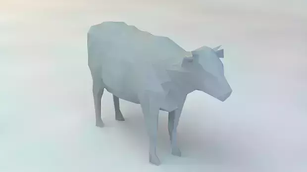 Low Poly Cow
