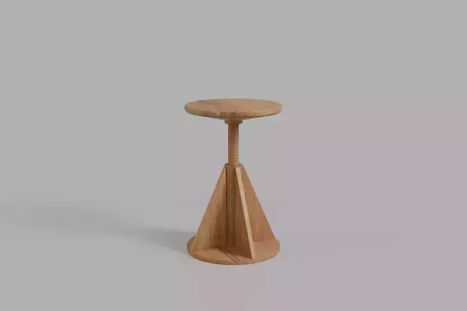 ALL WOOD Stool