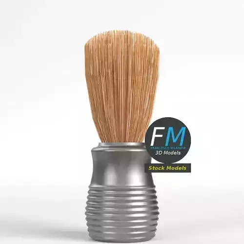 Shaving cream brush