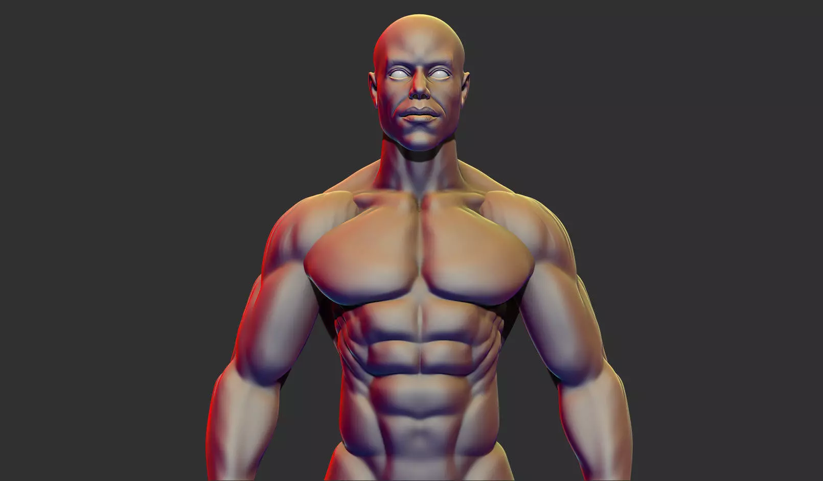bodybuilder 3D print model