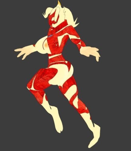 Fuego Heatblast Ben 10 Gwen 10 Model3D NSFW SFW Low-poly 3D model_8