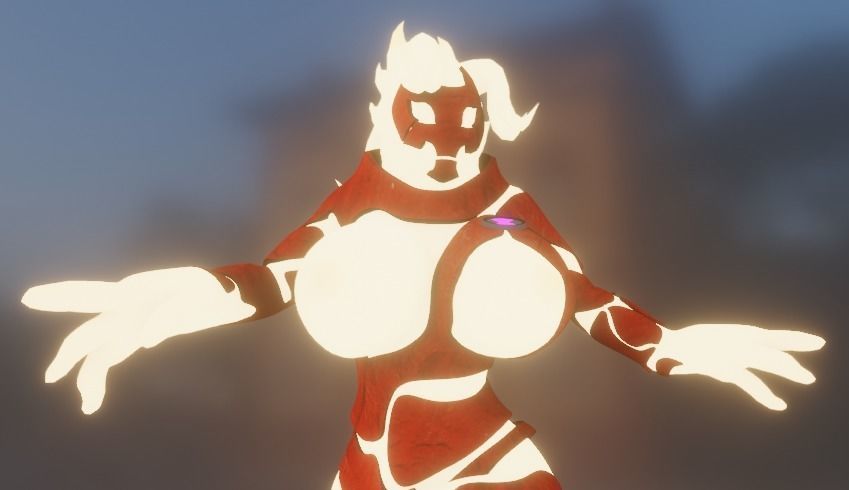 Fuego Heatblast Ben 10 Gwen 10 Model3D NSFW SFW Low-poly 3D model_9