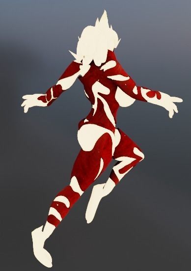 Fuego Heatblast Ben 10 Gwen 10 Model3D NSFW SFW Low-poly 3D model_3