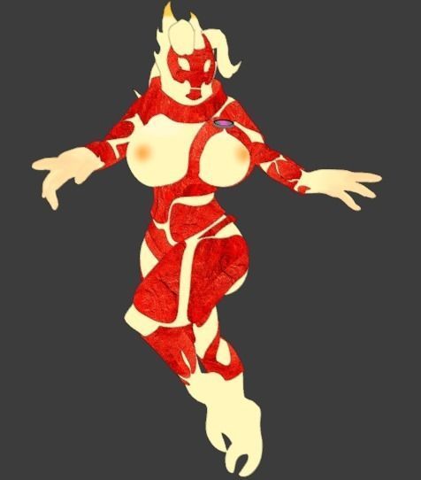 Fuego Heatblast Ben 10 Gwen 10 Model3D NSFW SFW Low-poly 3D model_10