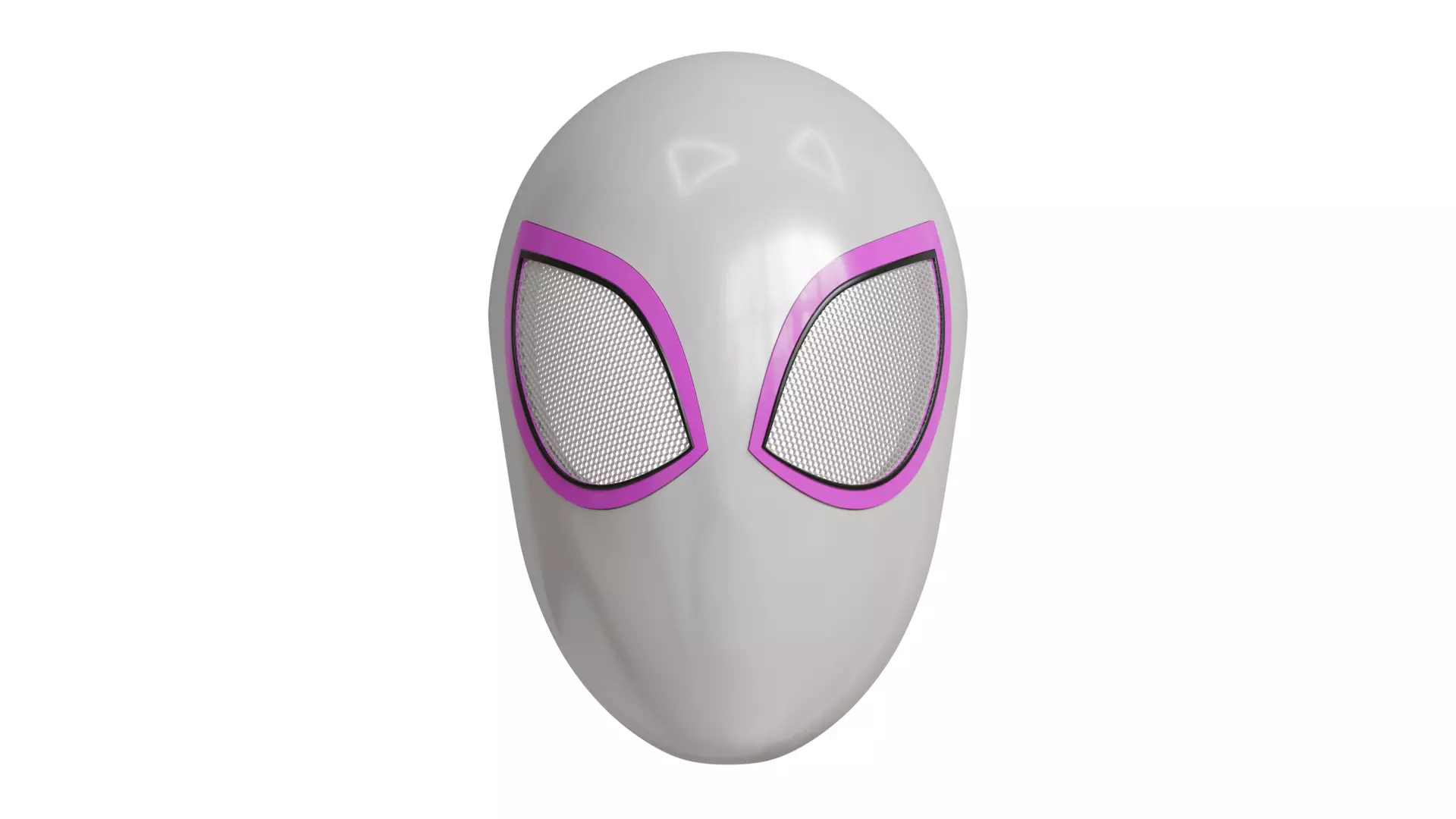 gwen stacy faceshell v2 3D print model_0