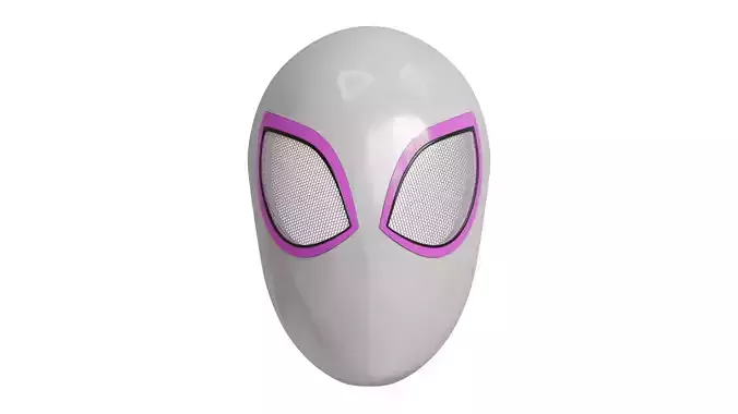 gwen stacy faceshell v2 3D print model