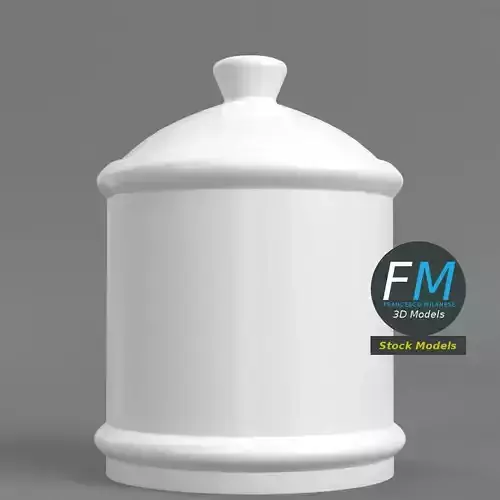 Porcelain jar