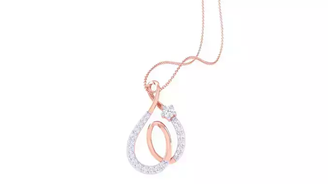 Thin Wire Light Wt  Jewelry Pendant Necklace 3dm stl 3mf obj