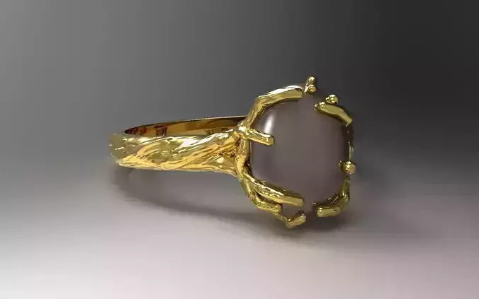 Ring in the form of roots