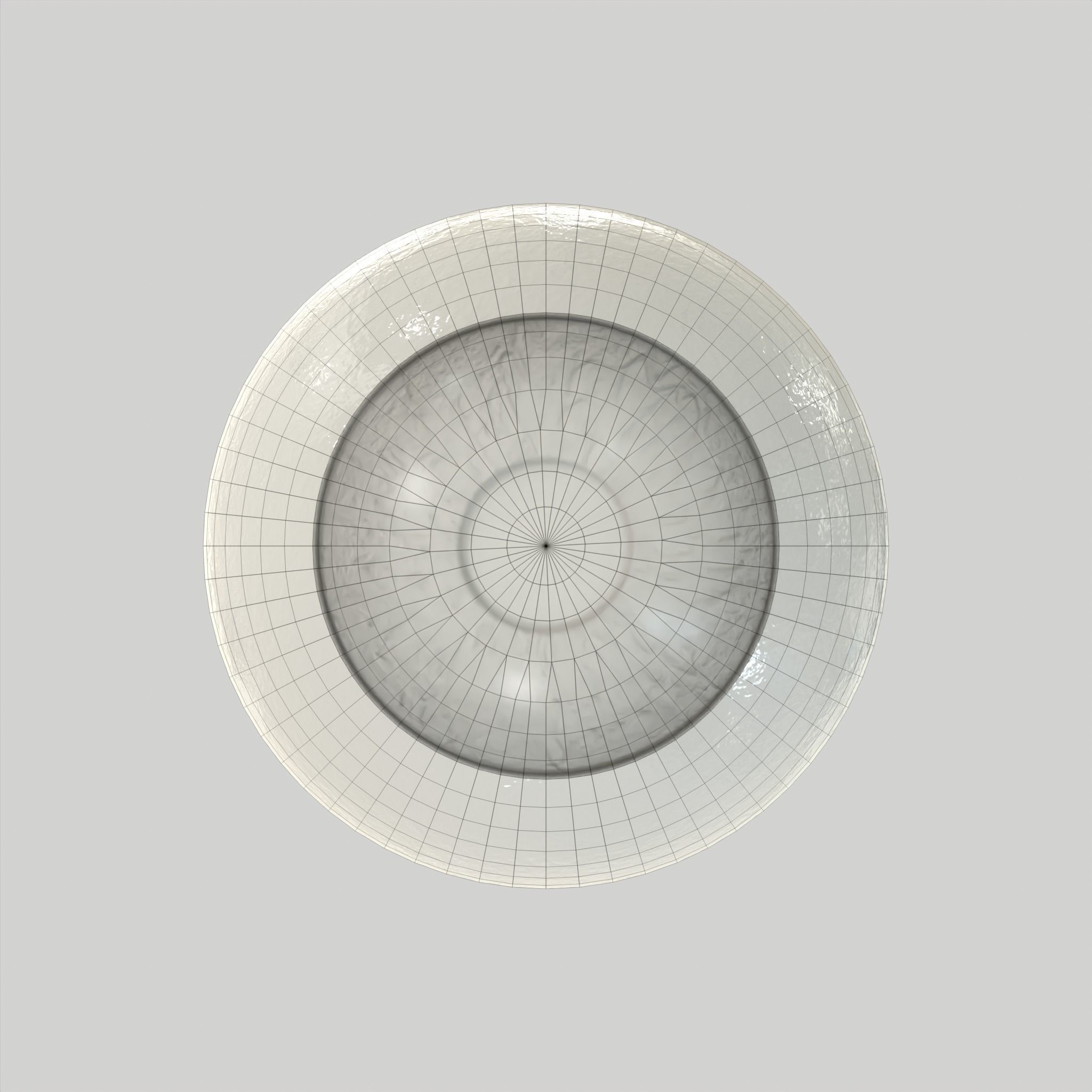 Eye Human Anatomy Section Low-poly 3D model_17