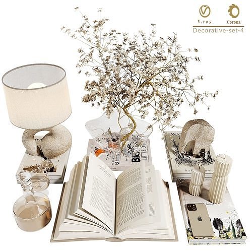 Decorative-set4 3D model