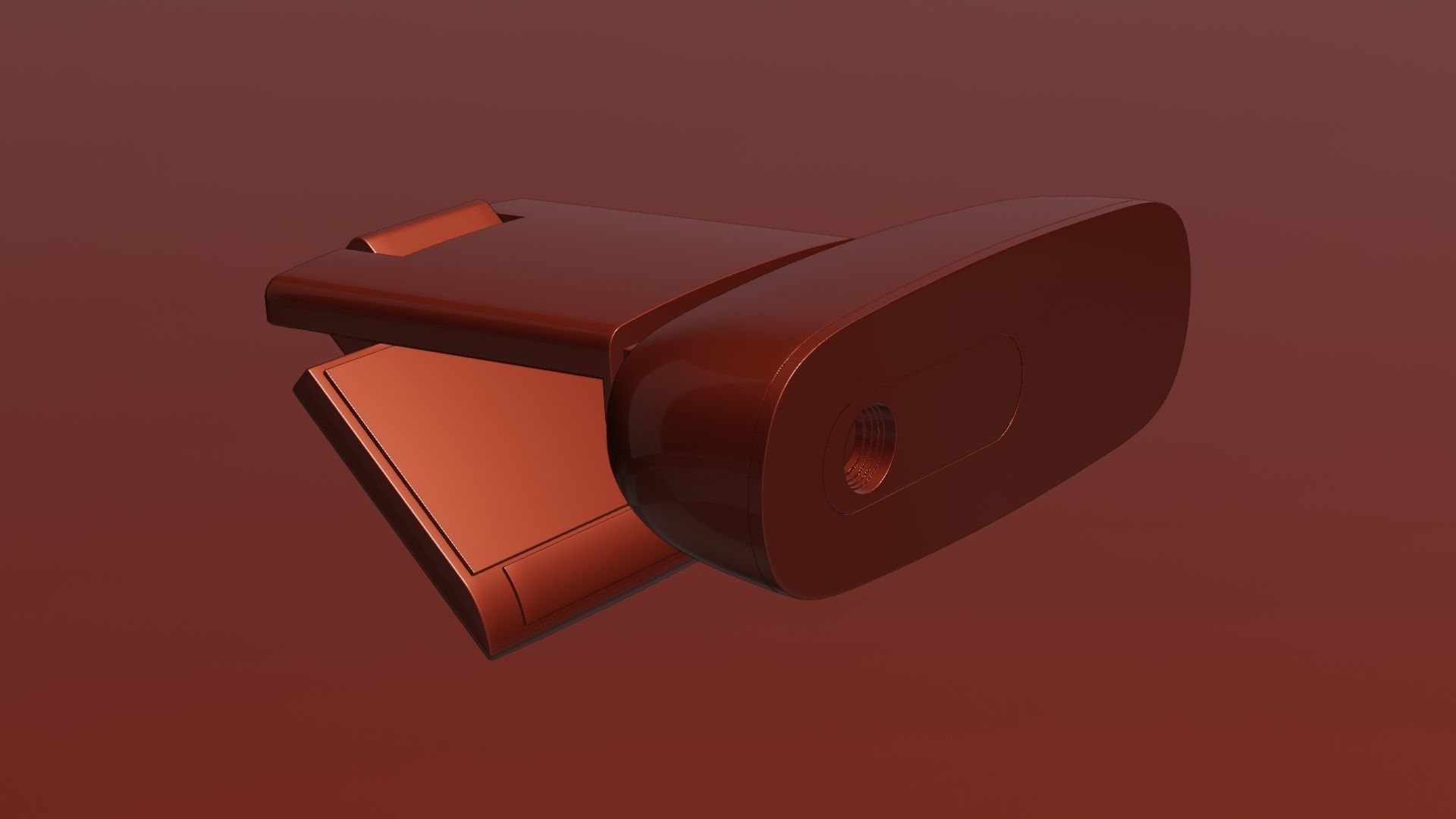 Web Cam - Portable Webcam - Desktop Camera - Free 3D model_7