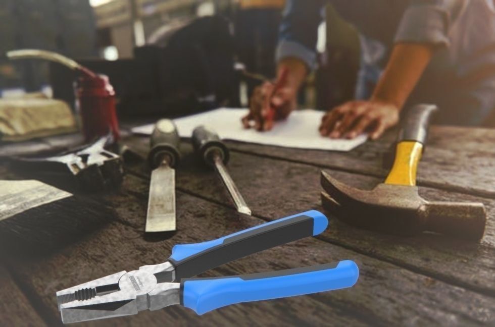 Pliers Set - 6 Pieces 3D model_4