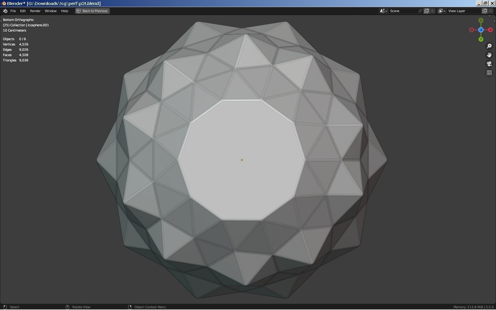 Ariana Grande Perfume Bottle Low-poly 3D model_4