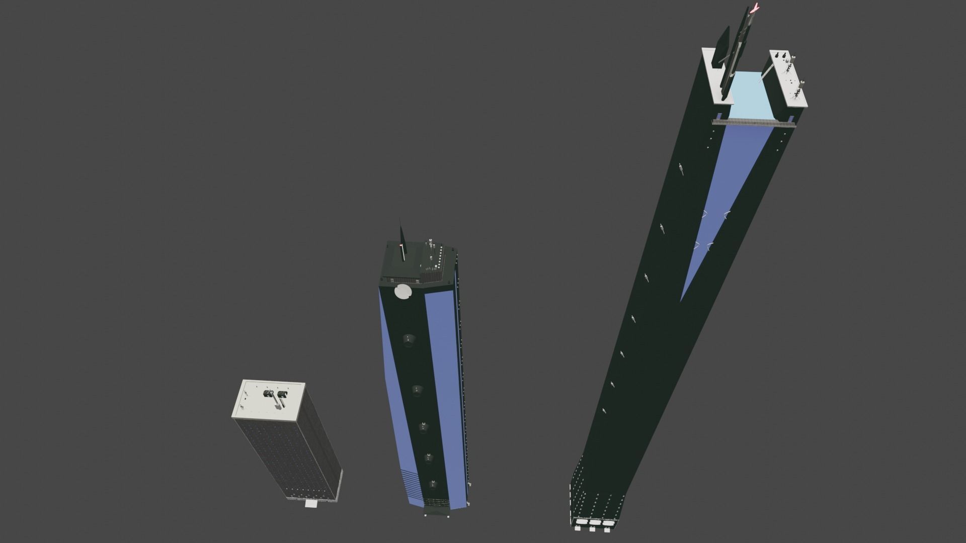 Building Pack  Free 3D model_2