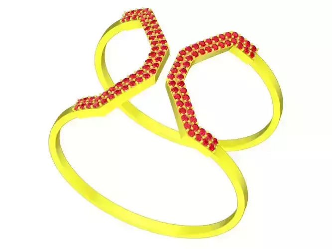 6391 Korean Fashion Diamond Bangle