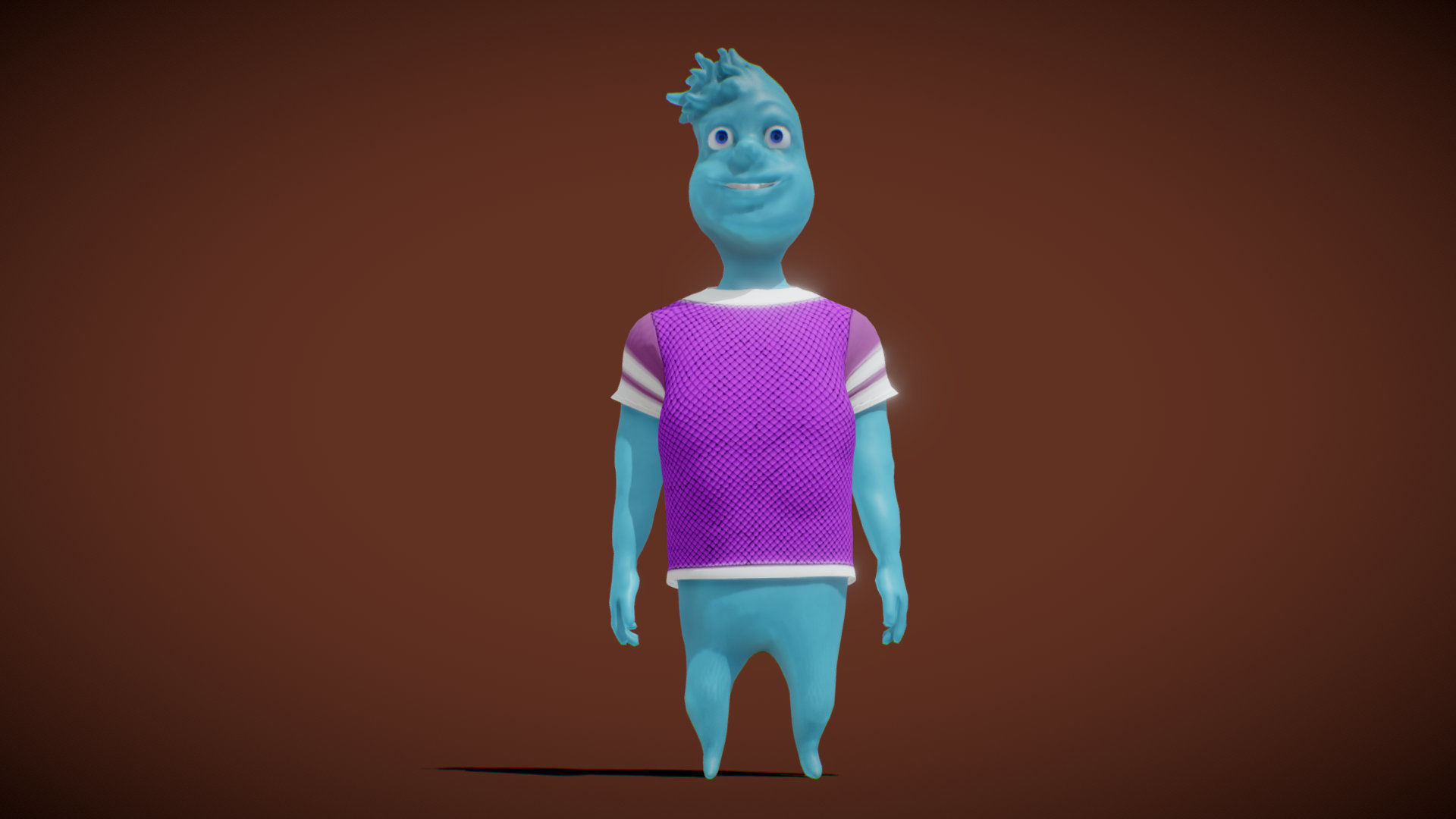 3D model Wade Ripple from Elemental Animated PBR and Textured VR / AR ...