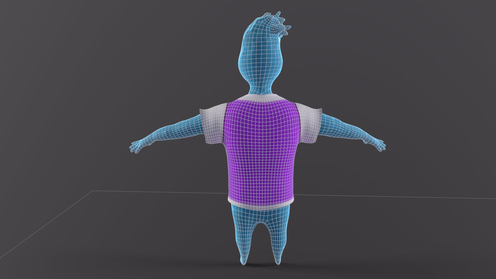 3D model Wade Ripple from Elemental Animated PBR and Textured VR / AR ...