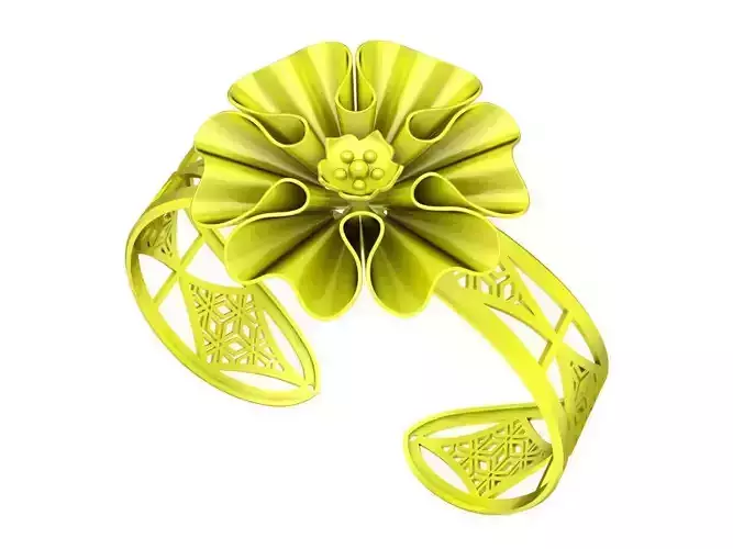 6422 flower bangle
