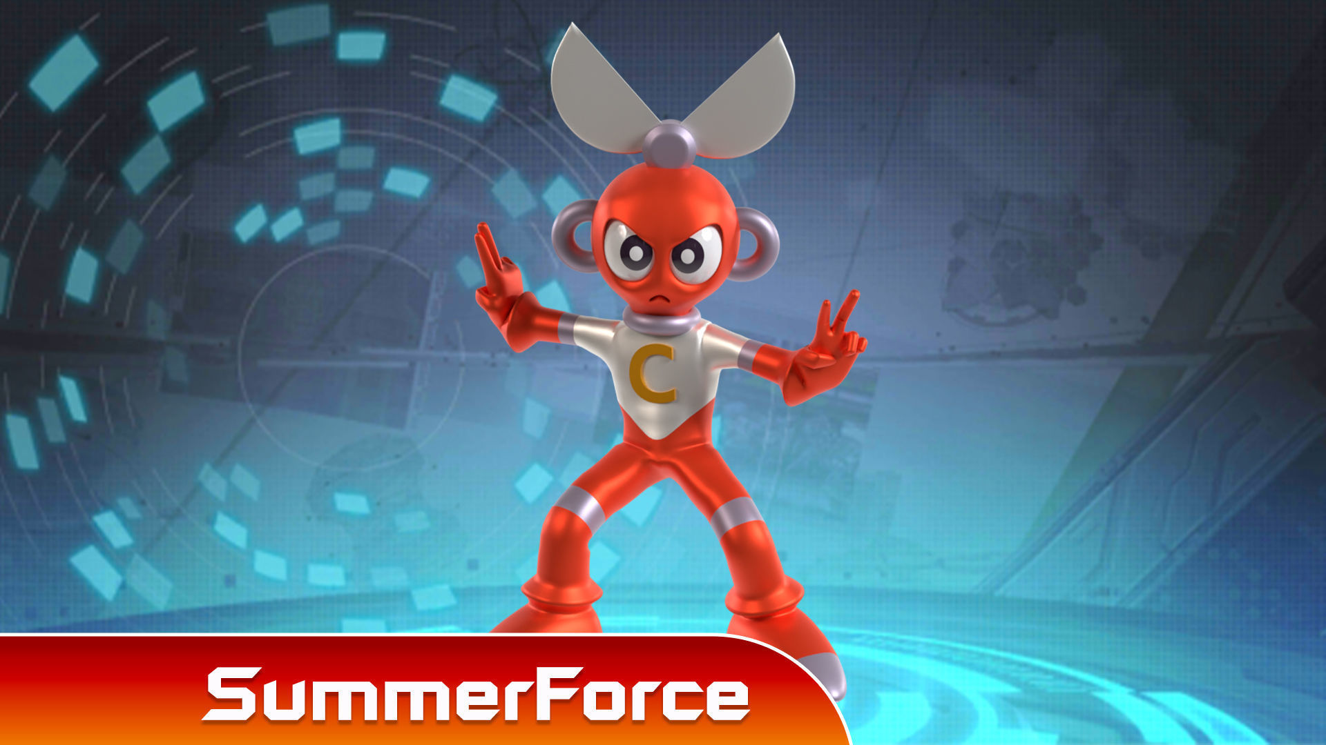 Cutman - Megaman EXE 3D model_2