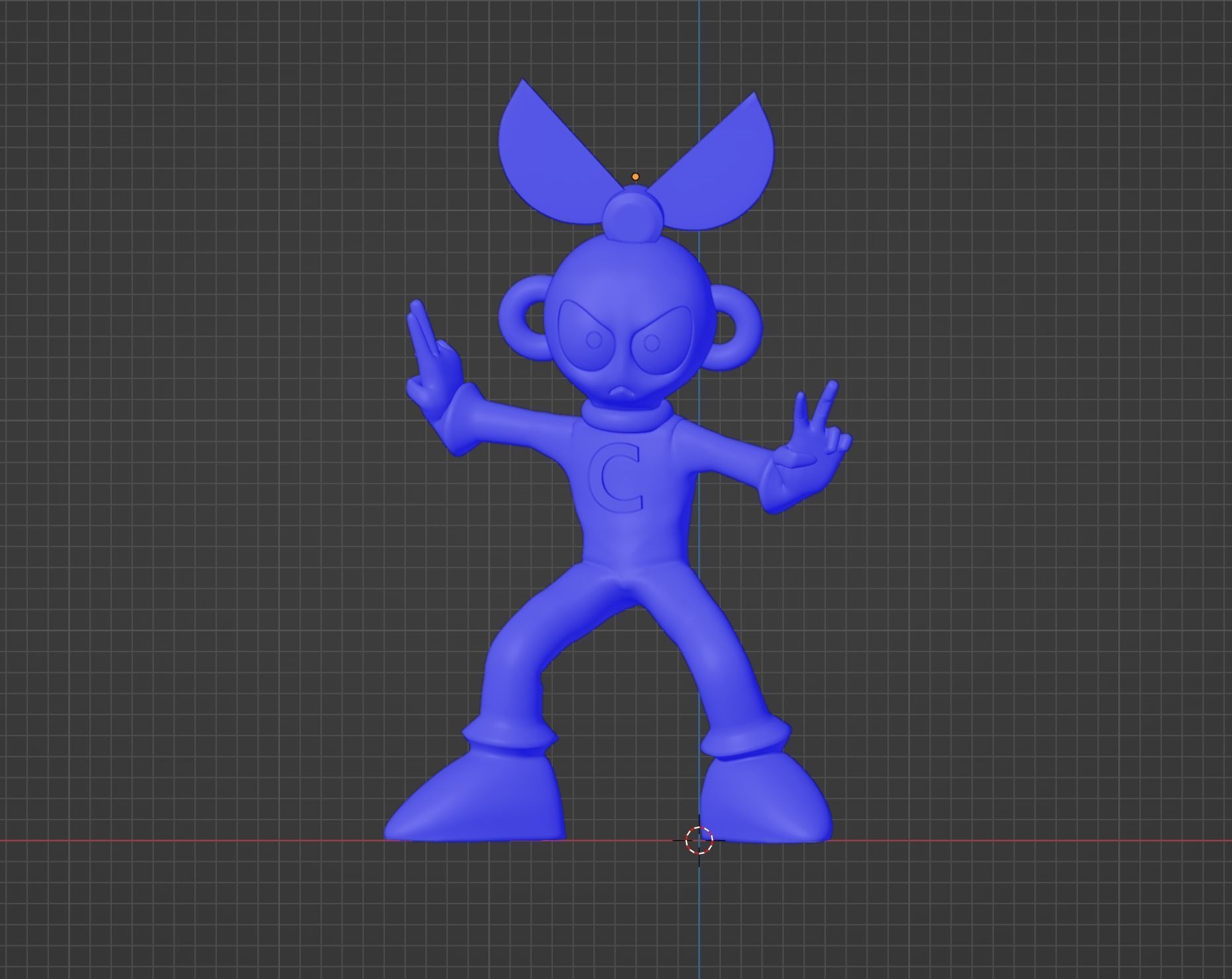 Cutman - Megaman EXE 3D model_13