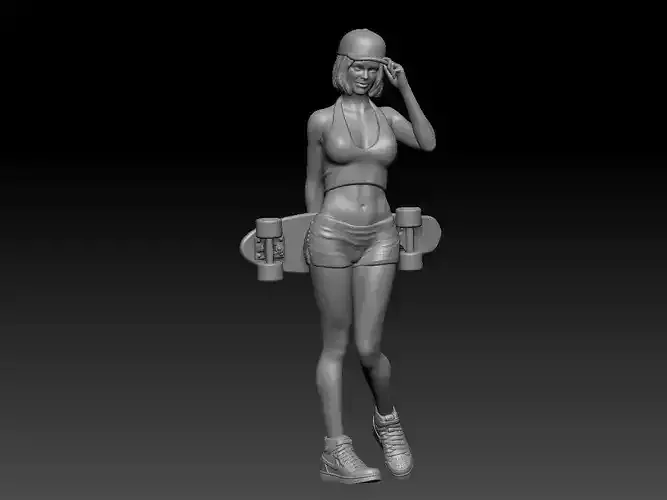 skateboard girl 