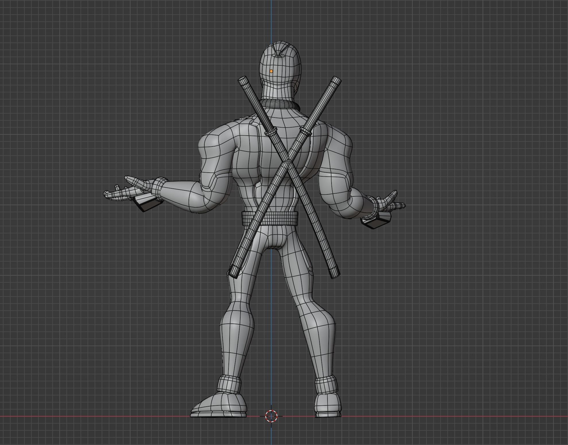 Deadpool - Marvel Comics 3D model_10