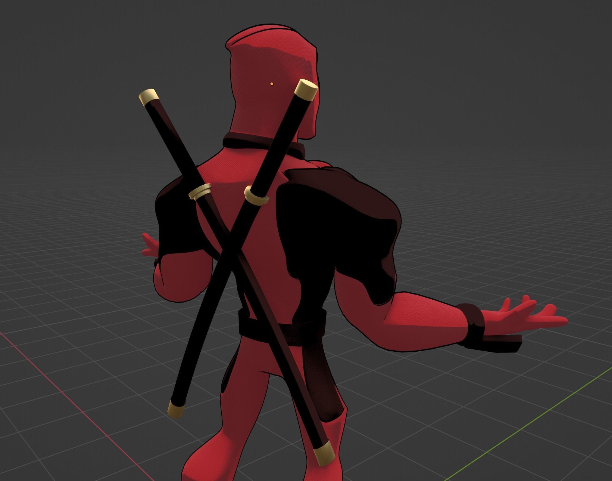 Deadpool - Marvel Comics 3D model_5